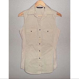 Sharagano Button Down Blouse NWOT